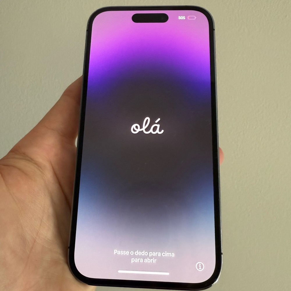 Apple - Pre-Owned Excellent iPhone 14 Pro 5G 128GB (Unlocked) - Deep Purple